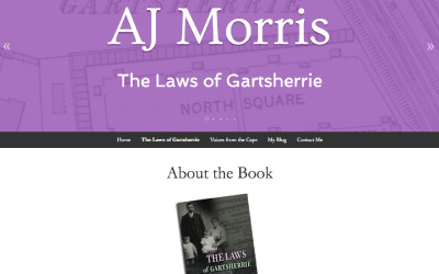 AJ Morris, Author website