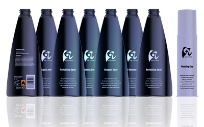 KZ Hair Products packaging design